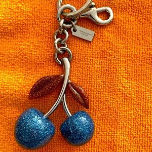 Coach Cherry Keychain